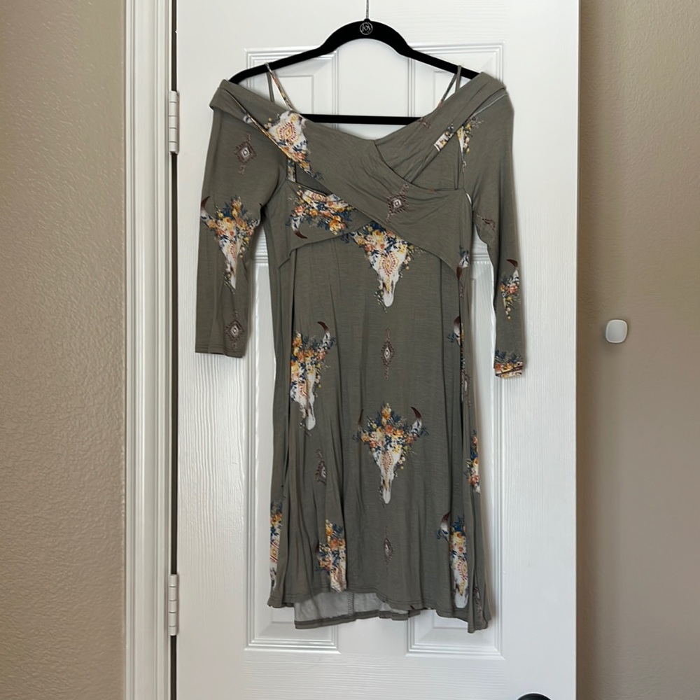 Green Skull Dress